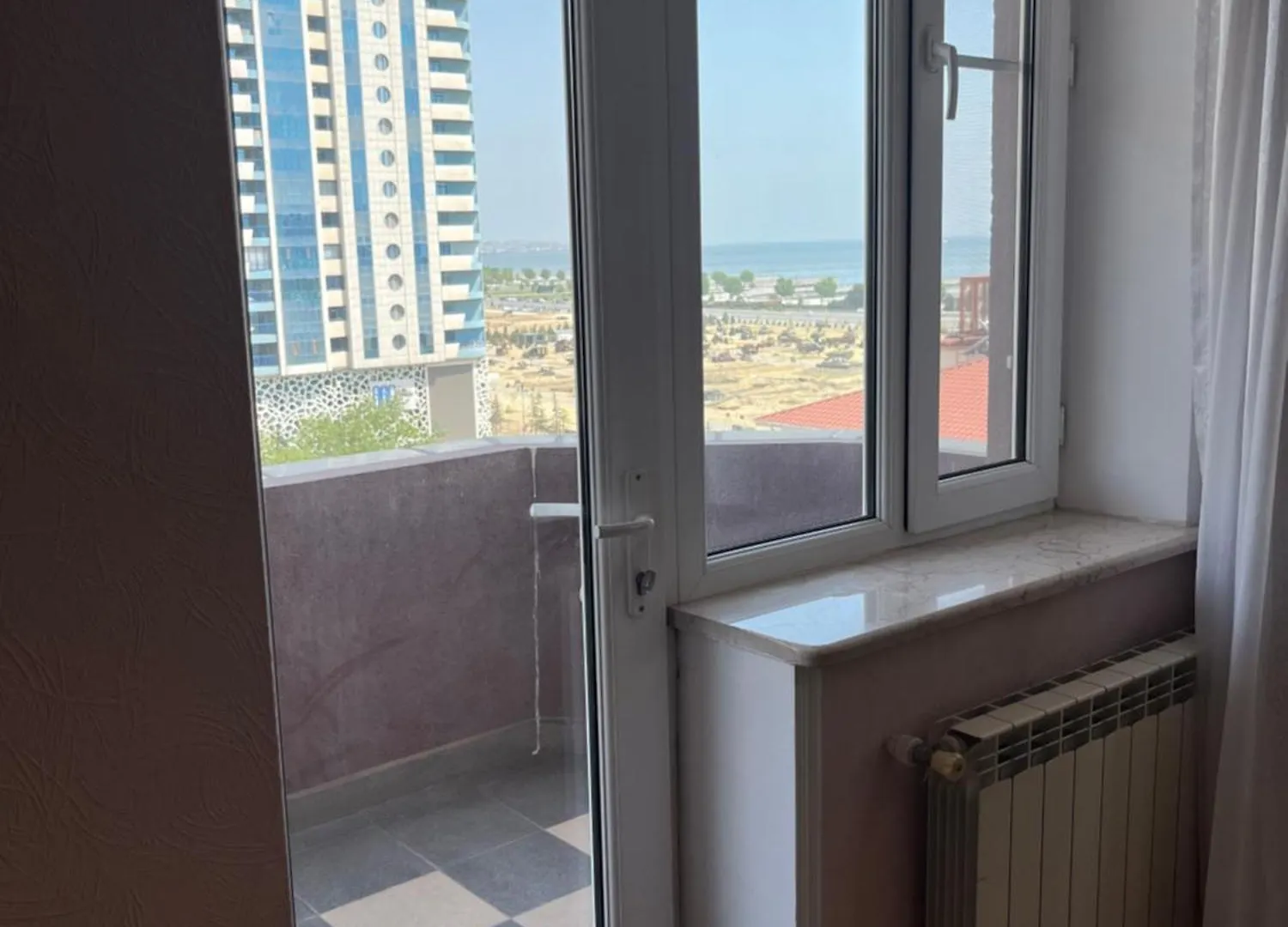 New Modern Apartment With Stunning Sea Views,Near Nizami Street باكو
